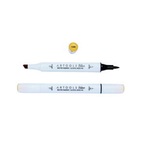 Caneta Marcador Pictom 1 unid Amarelo Marigols Y416 Artools