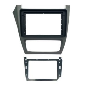 Moldura 9" Flutuante VW Fox, Spacefox, Spacecross, Crosfoss G3 - Grafite