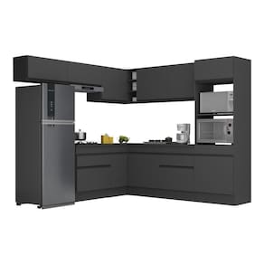 Armário De Cozinha Completa De Canto Multimóveis V2105