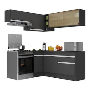 Armário De Cozinha Completa De Canto V2094 Branco