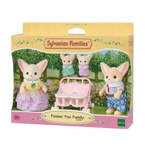 Sylvanian Families Família Das Raposas Do Deserto Epoch 5696