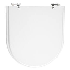 Assento Poliéster Laminado Calypso Branco Para Bacia Incepa