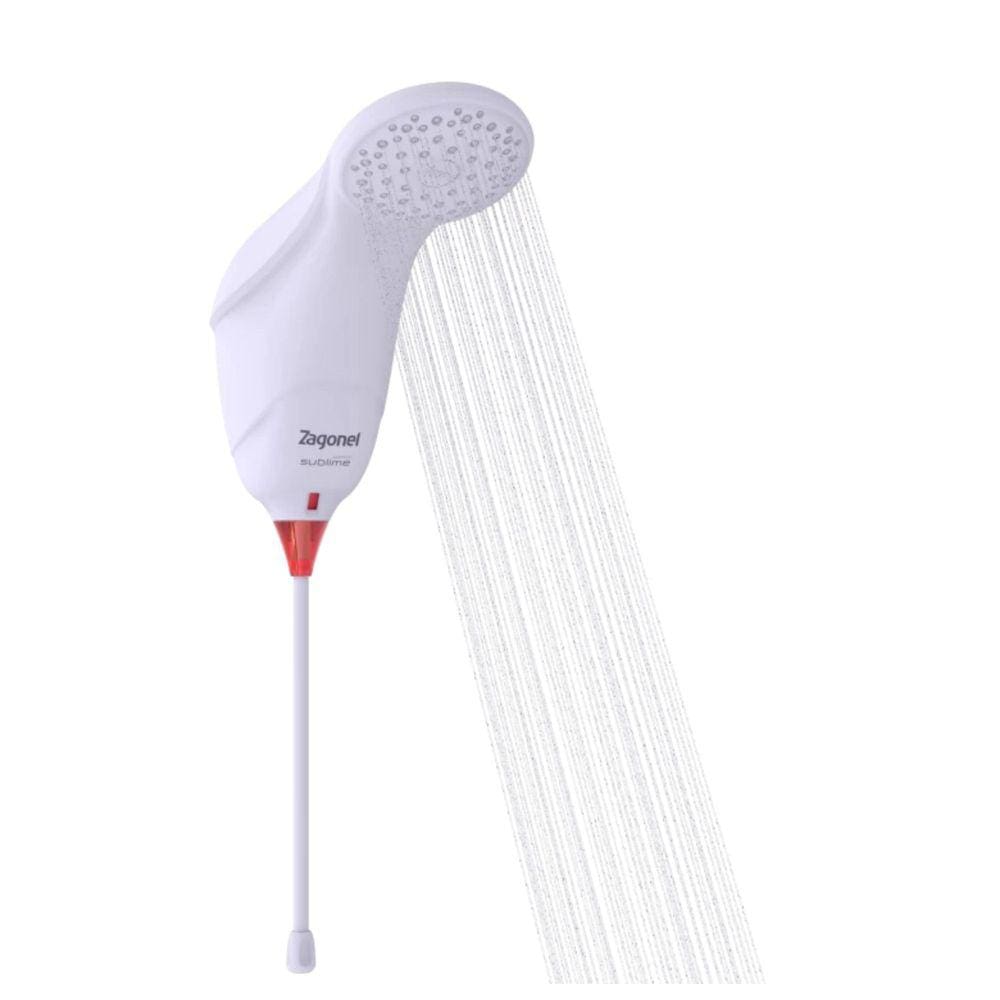 Zagonel Ducha Sublime Eletronica Branco 5500w x 127v