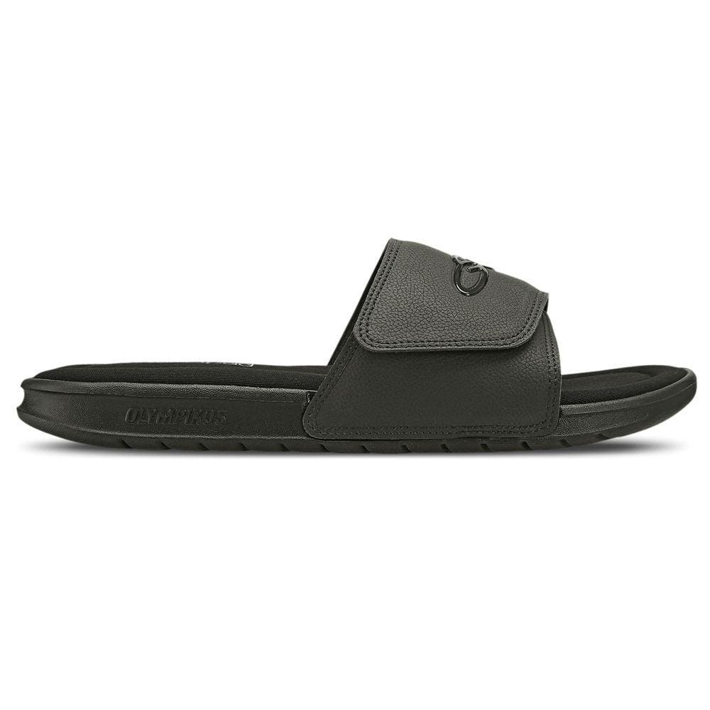 Chinelo Masculino Olympikus Melbourne Slide 54025731 - 37/38 - Preto