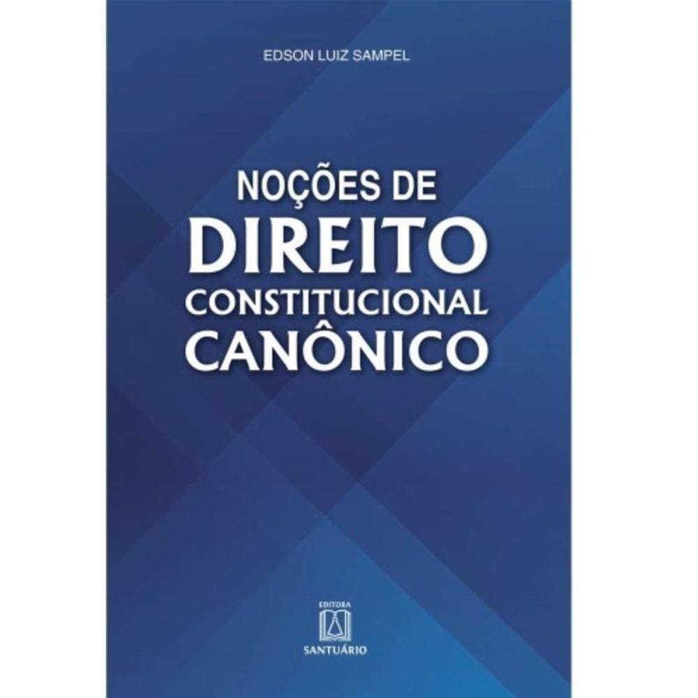 Noções De Direito Constitucional Canonico