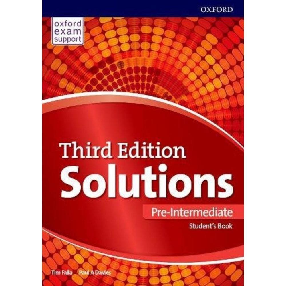 Solutions Pre-Intermediate Sb And Online Practice