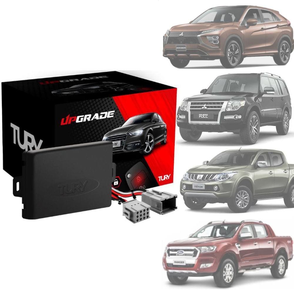 Módulo de vidro Tury PRO 4.78 EF 4 portas P/Ford Ranger 2017