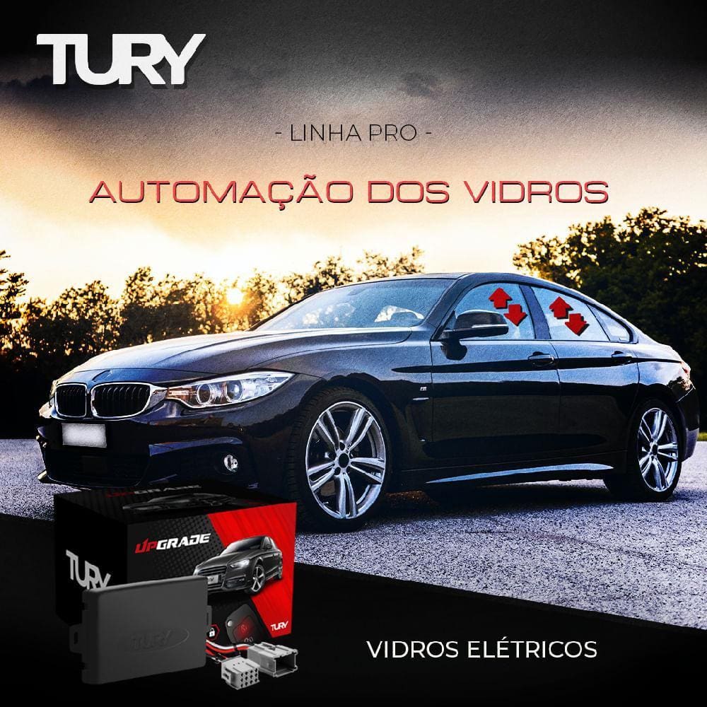 Módulo Vidro Tury 4 Portas Hyundai I30 2007 até 2012
