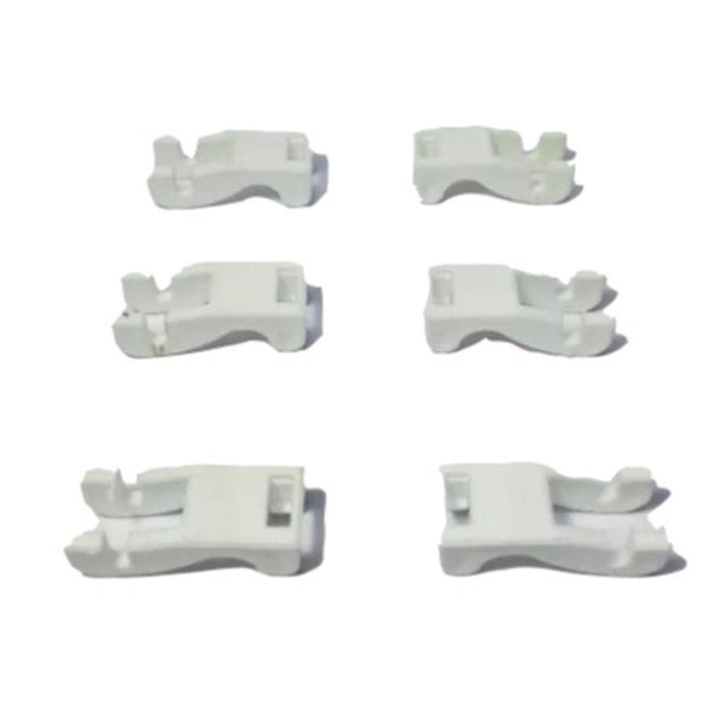 Kit 6 Garras Plásticas P/ Grades Ventilador Arge E Loren Sid