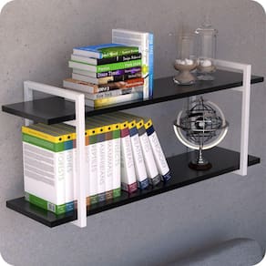 Prateleira Estilo Industrial Para Sala Parede GND BP 120cm