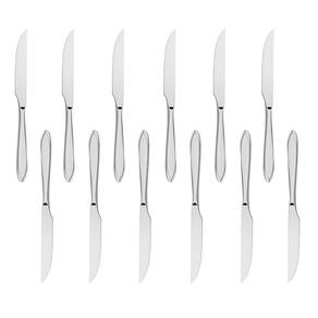 Conjunto Facas para Churrasco Almoço Laguna 12 Und Inox Tramontina