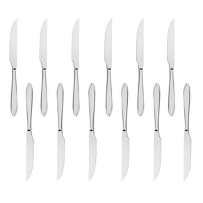 Conjunto Facas para Churrasco Almoço Laguna 12 Und Inox Tramontina