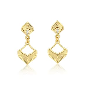 Brinco Mermaid Revestido Em Ouro