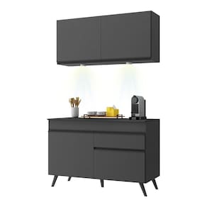 Armário De Cozinha Compacta 120cm Multimóveis V2012