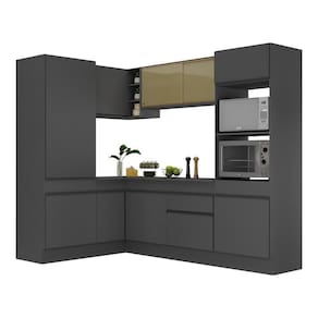 Armário De Cozinha Completa De Canto Multimóveis V2084