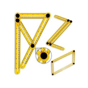 Régua Medidora Multi Ângulo 04 Dobras Titanium 05213