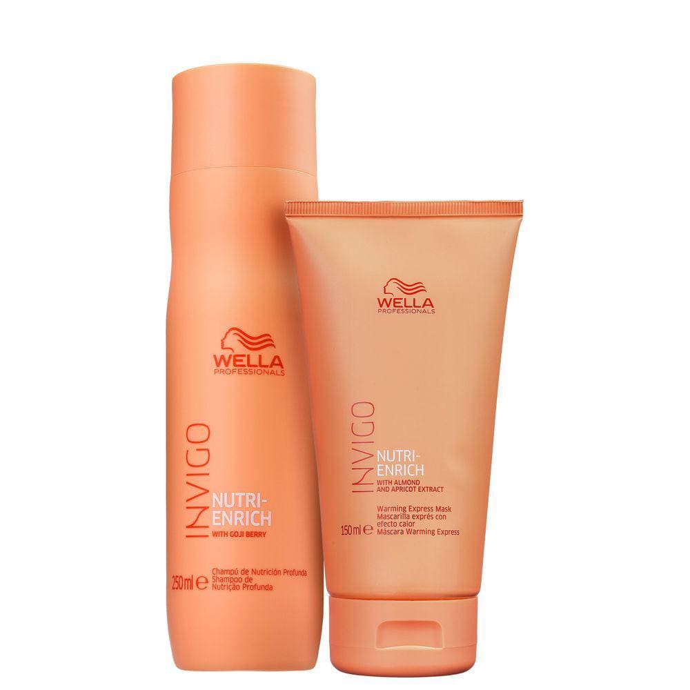 Kit Wella Invigo Nutri-enrich Express Duo (2 Produtos) Blz