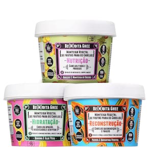 Kit Lola Cronograma Capilar Be(M)dita Ghee (3 Produtos)
