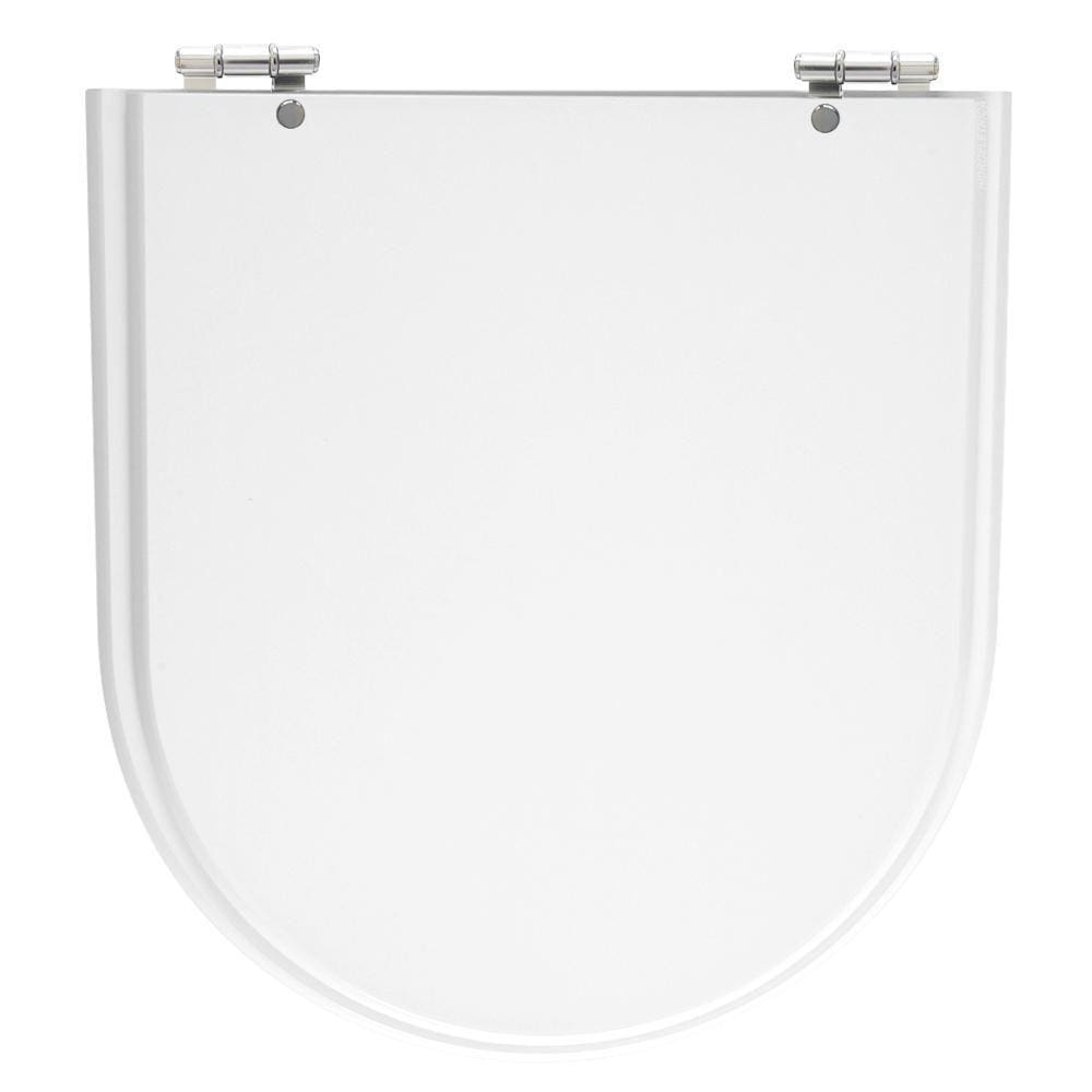 Assento Poliéster Laminado Calypso Branco Para Bacia Incepa