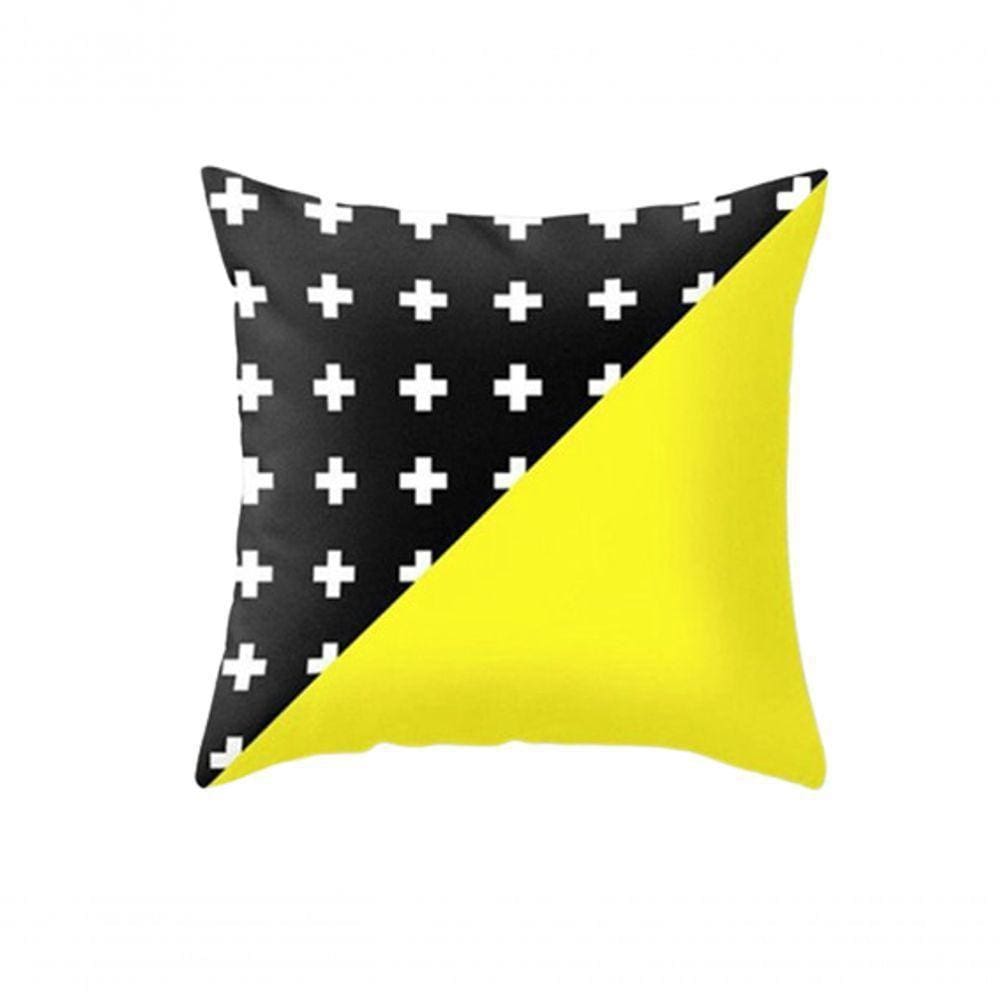 Almofada Amarelo E Preto