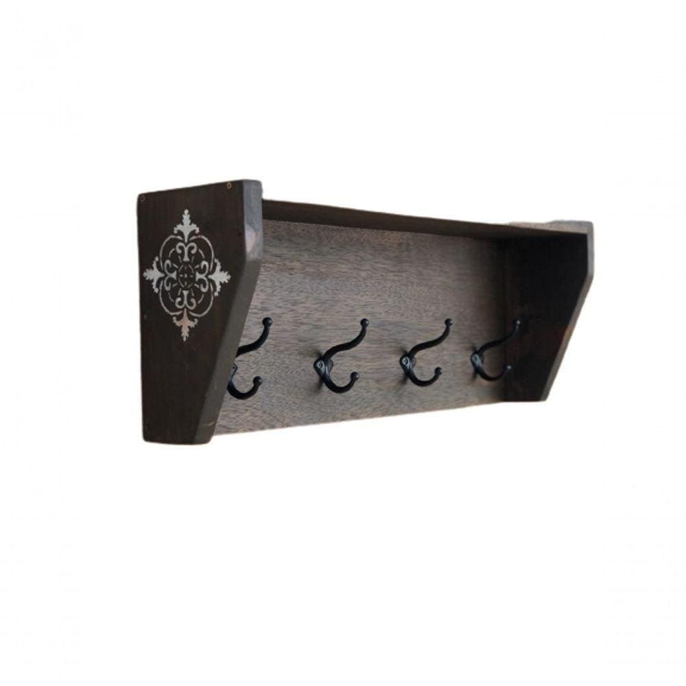 Cabideiro Madeira Boho