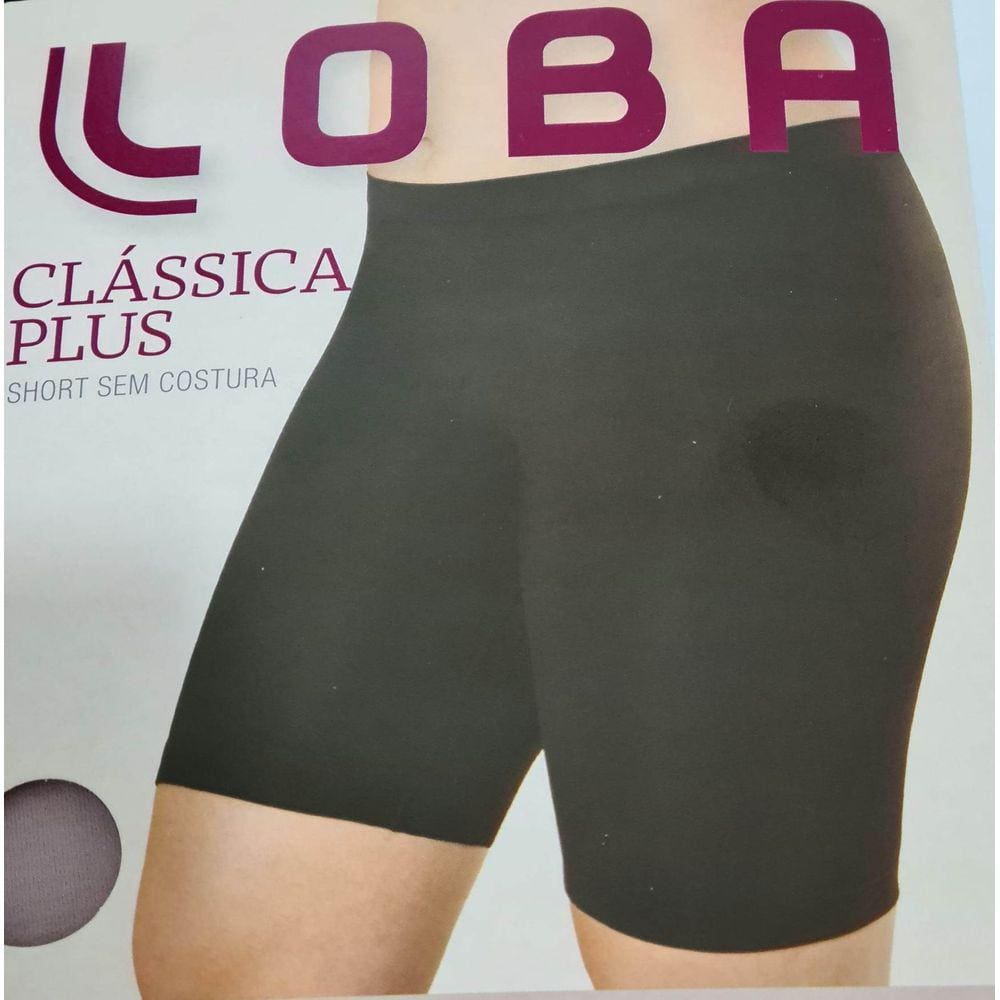 Short Plus Loba Sem Costura Lupo 41806-001.