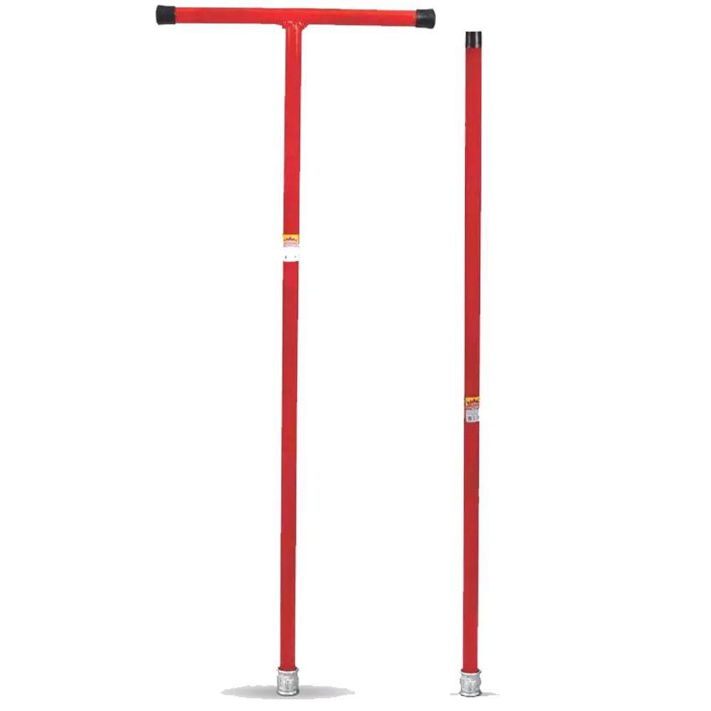Kit Cabo para Cavadeira Trado Espiral Solo + Extensor 1 Polegada 1 Metro - Coroa