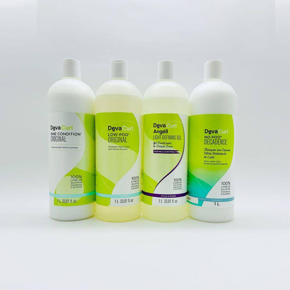 Kit Deva Curl Definição dos Cachos (4 produtos)