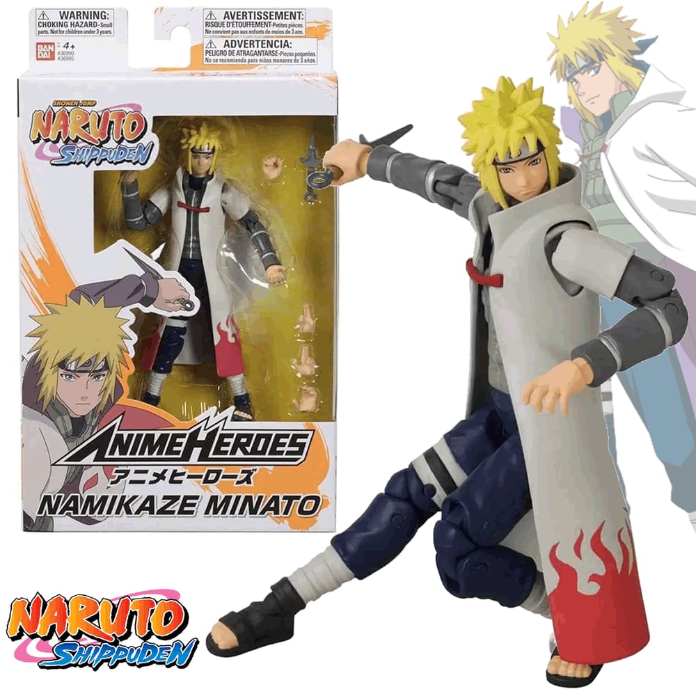 Action Figures Minato Namikaze Quarto Hokage Vibration Stars