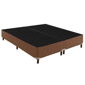 Base Box King Samambaia Ecosono 42x193x203cm Rustico Cerejeira