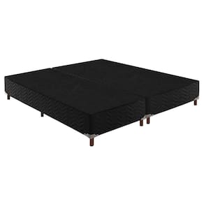 Base Box Queen Íris Ecosono 42x158x198cm Preto Elegancy