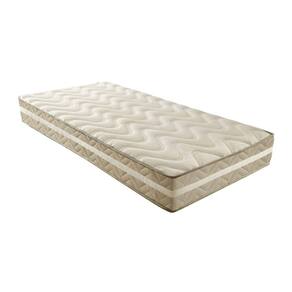 Colchão Solteiro Unique Ecosono D33 Plus Duoface 25x88x188cm Rustico Bege/Bege