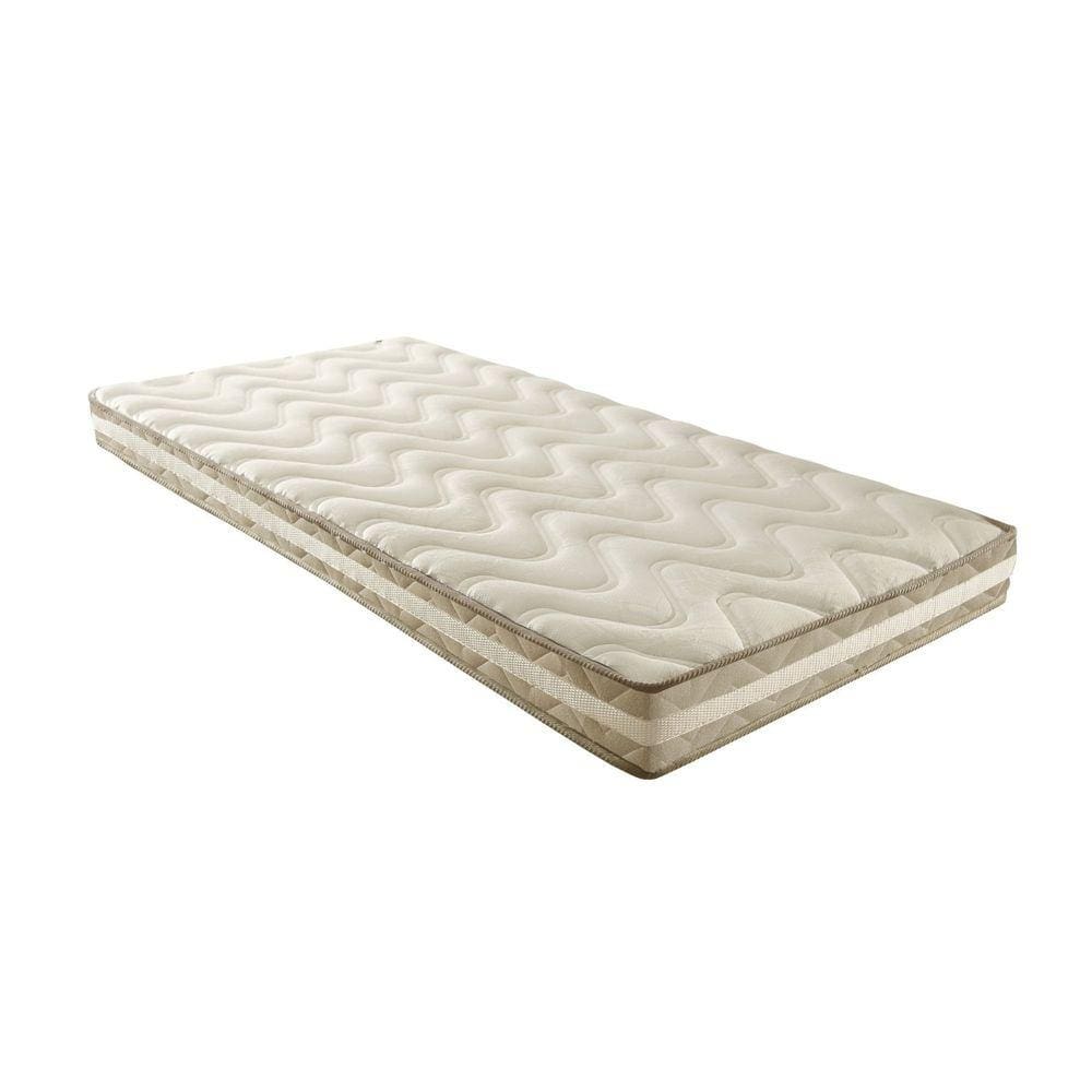 Colchão Solteiro Unique Ecosono D33 Plus Duoface 16x88x188cm Rustico Bege/Bege