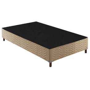 Base Box Solteiro Júlia Ecosono 42x88x188cm Rustico Bege