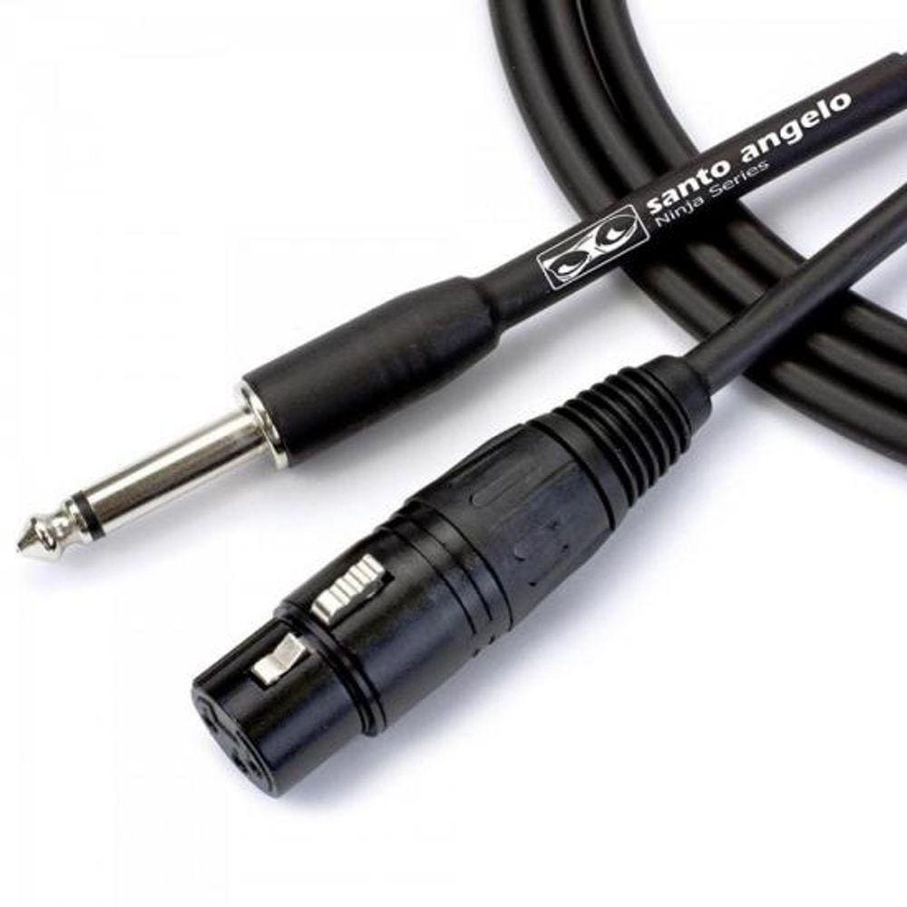 Cabo Para Microfone 7,62m Ninja Hg B Santo Angelo