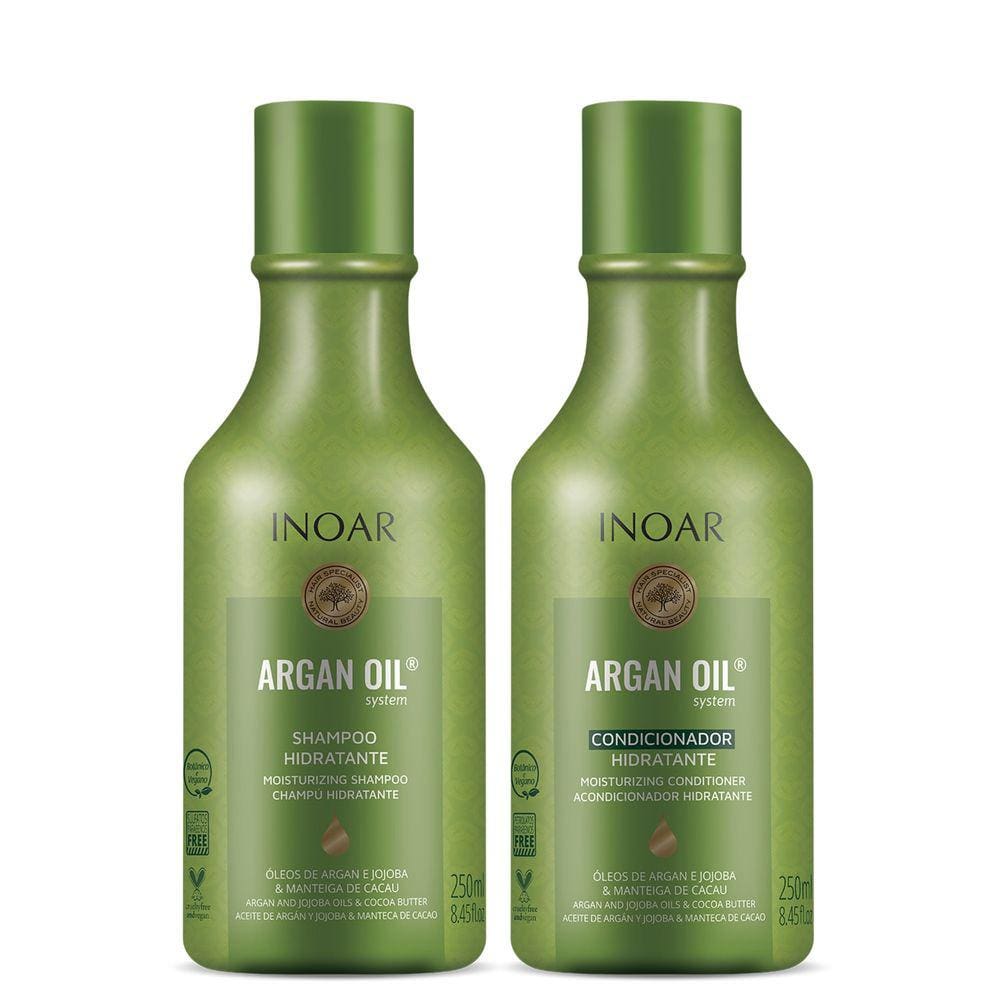 Inoar Argan Oil Hair Kit (2 Produtos)