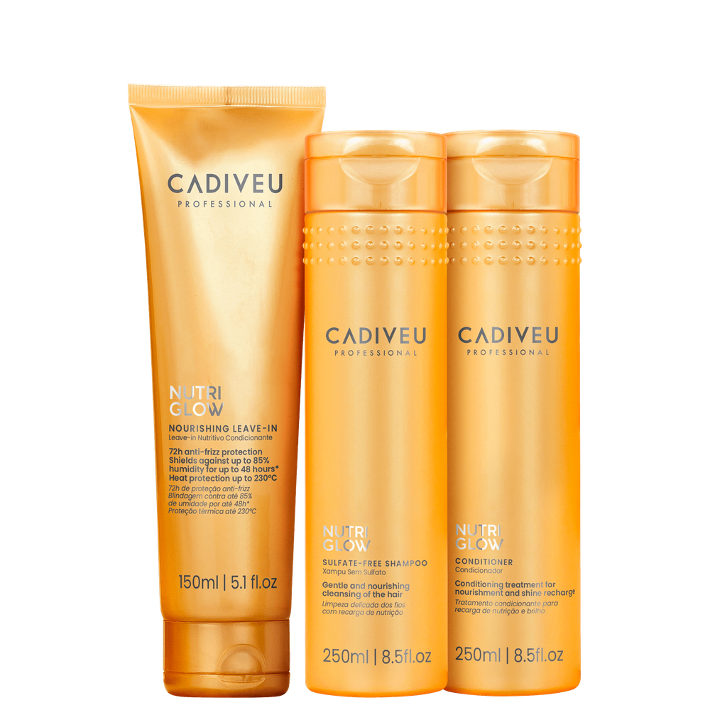 Kit Cadiveu Professional Nutri Glow Trois (3 Produtos)