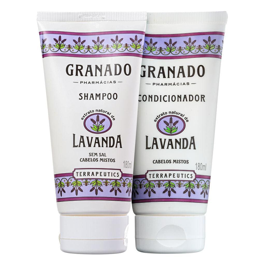 Kit Granado Terrapeutics Lavanda Cabelo Misto 2 Produtos BLZ