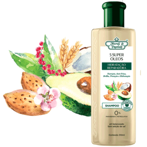 FLORES VEGETAIS HID REPARADORA SH 310ml