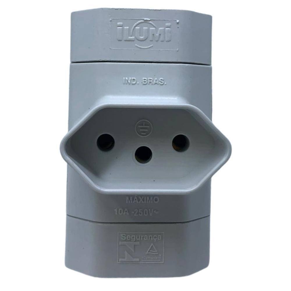 Multiplicador De Tomadas 2P + T 10A S&B