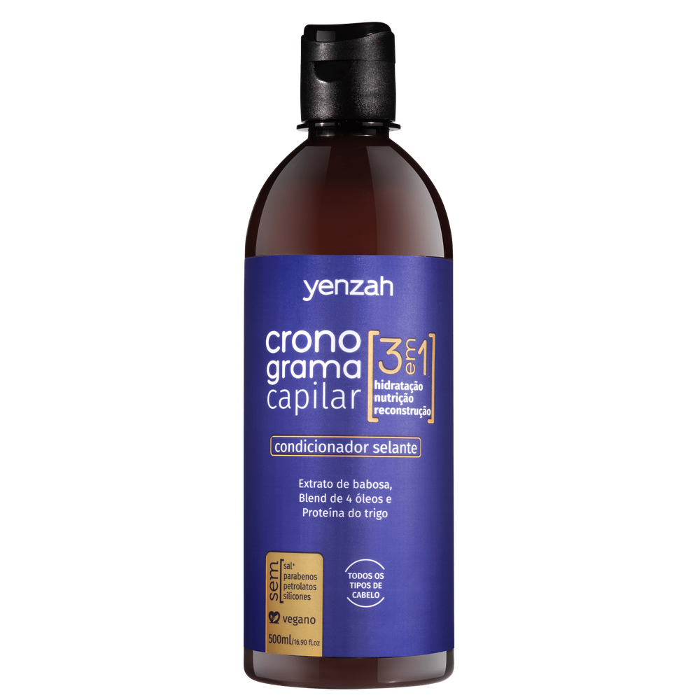 Yenzah Cronograma Capilar 3 em 1 - Condicionador 500ml