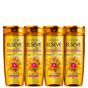 Kit Elseve L`Oréal Paris Shampoo (4 Unidades)