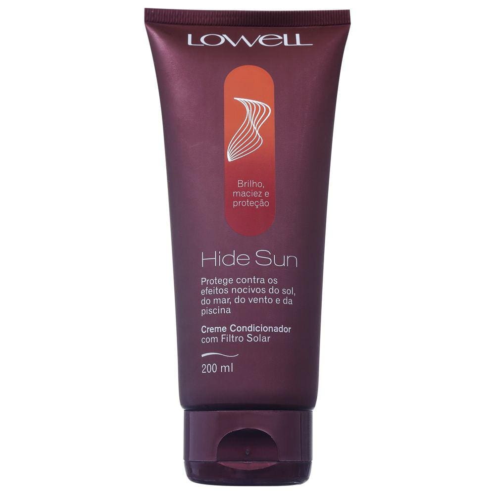 Lowell Hide Sun - Condicionador 200ml Beleza Na Web