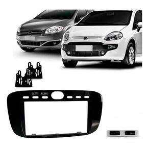 Moldura 2Din Fiat Punto 2013 A 2017 Linea 2015 A 2016