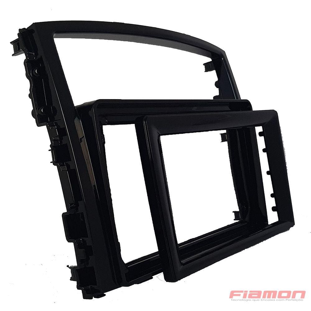 Moldura Painel 9 ou 7 Polegadas Mitsubishi Pajero Full 2010 a 2020