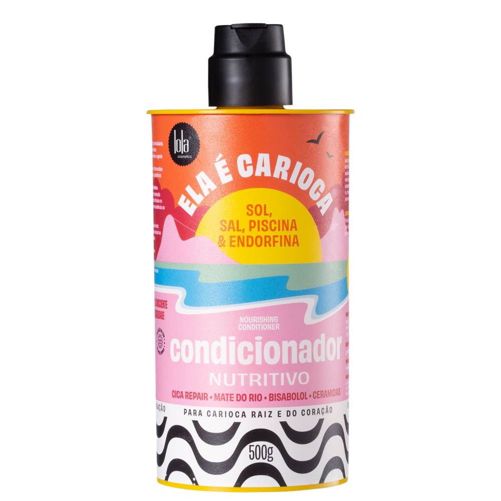 Lola Cosmetics Ela é Carioca Sol, Sal, Piscina & Endorfina – Condicionador Nutritivo 500g