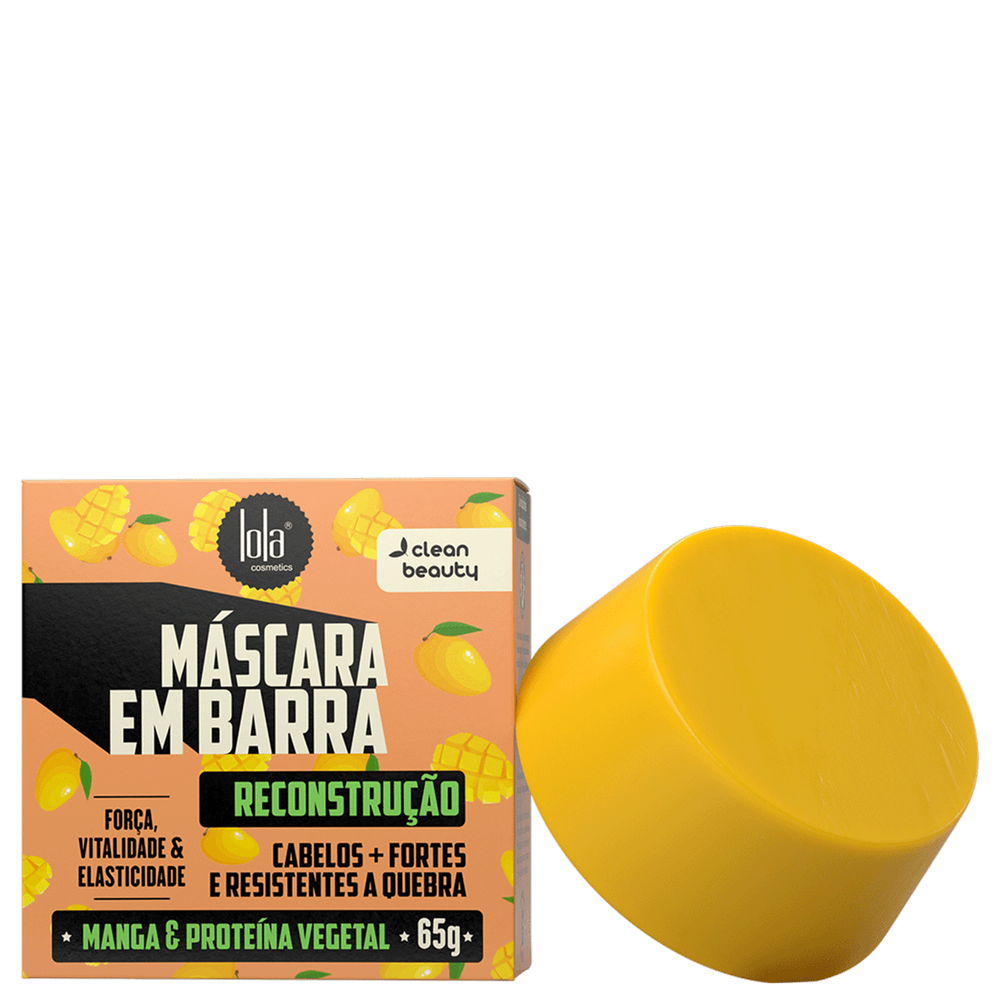 Lola Cosmetics Reconstrução - Máscara Capilar em Barra 65g