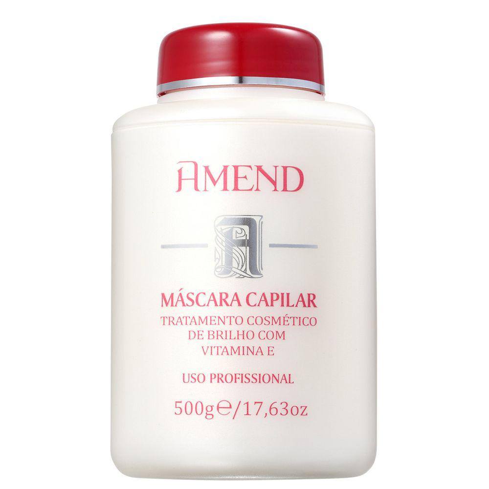 Amend Tratamento De Brilho Com Vitamina E - Máscara 500g Blz