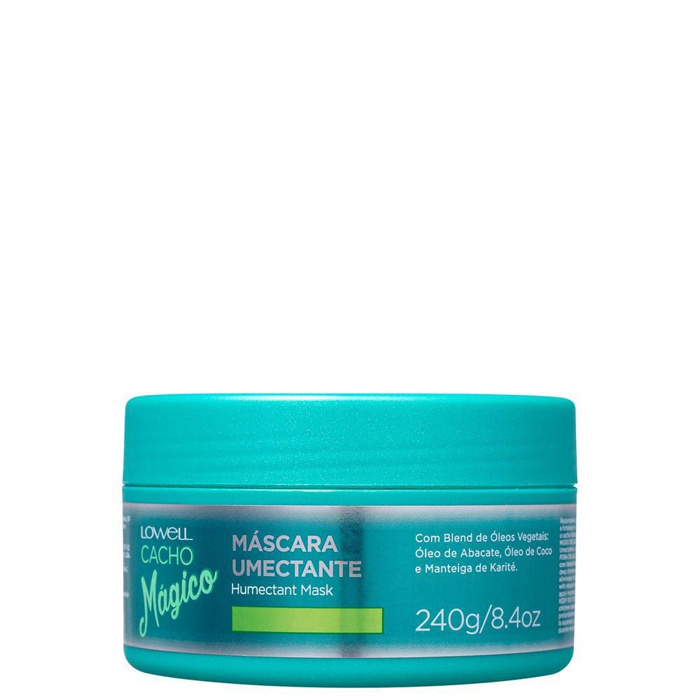 Lowell Cacho Mágico Umectante - Máscara Capilar 240g
