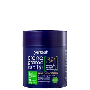 Yenzah Cronograma Capilar 3 em 1 Cacheados - Máscara 480g